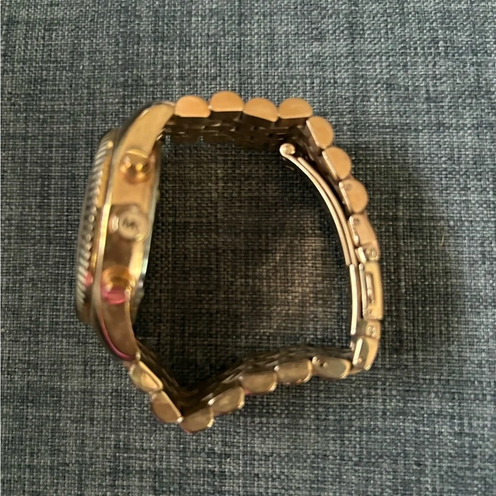 Michael Kors Rose Gold Chronograph Bracelet Watch